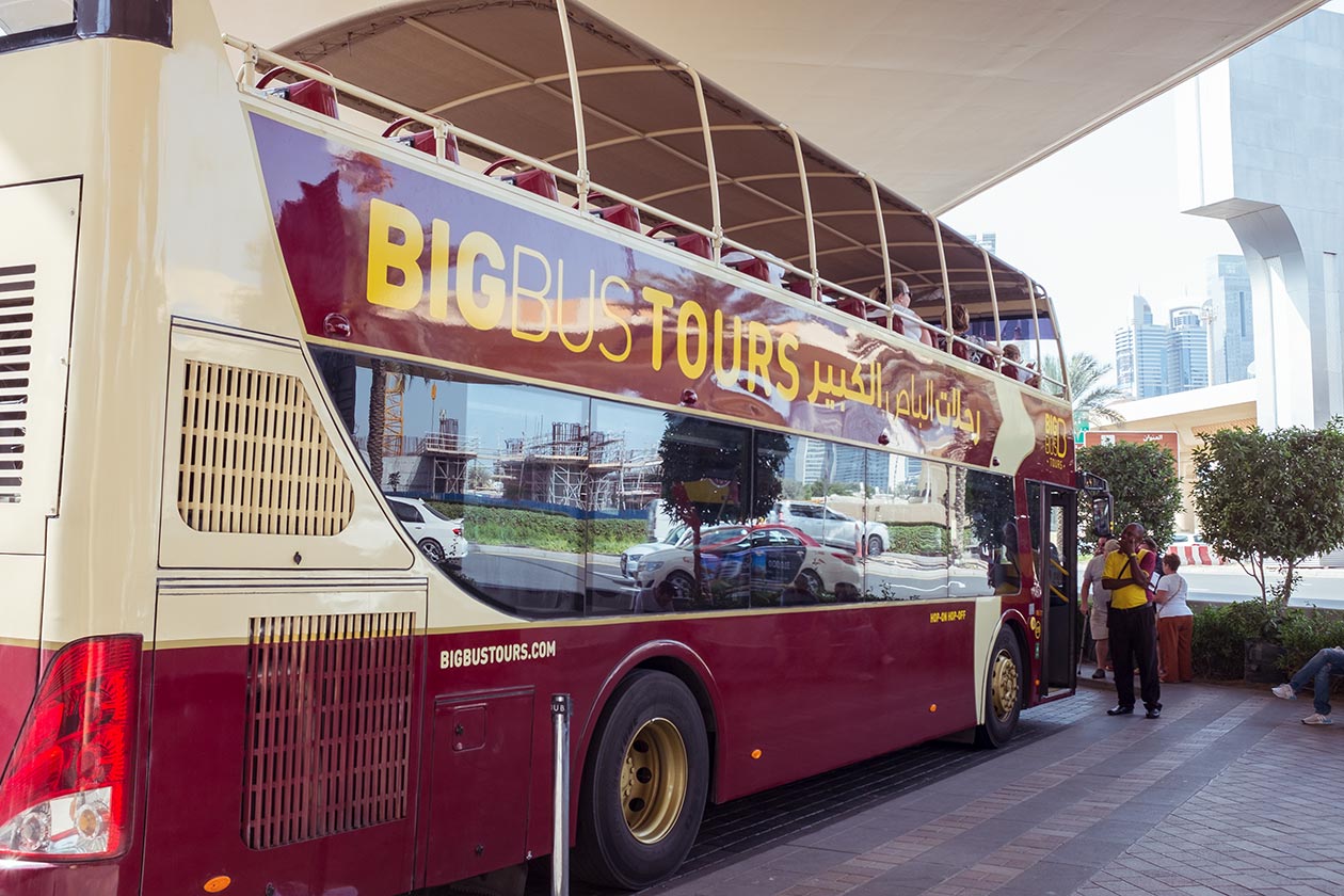 Big Bus Sightseeing Tour Dubai Travelblog Sunnyinga