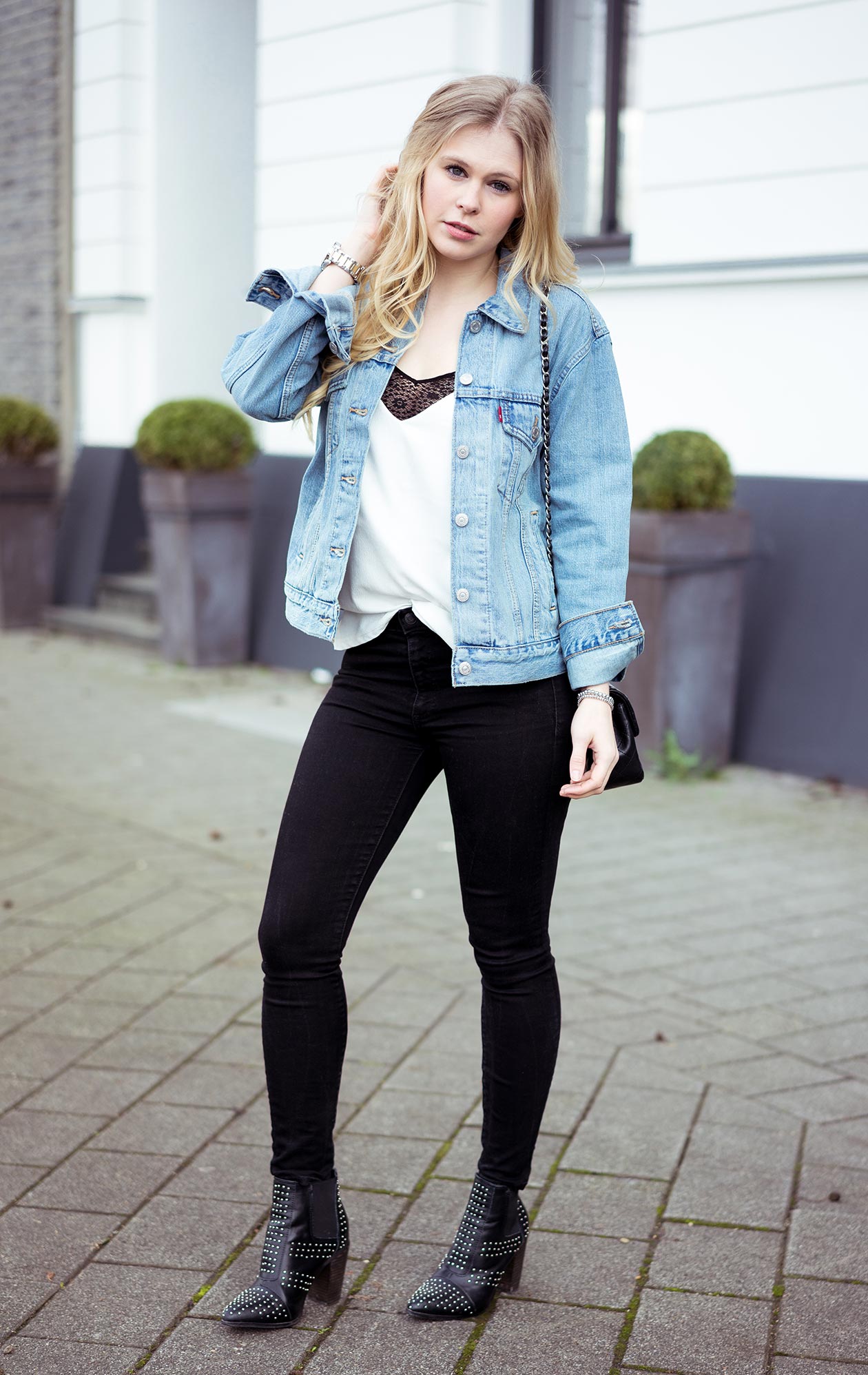 Oversize Jeansjacke Outfit Levis Blog Sunnyinga Modeblog
